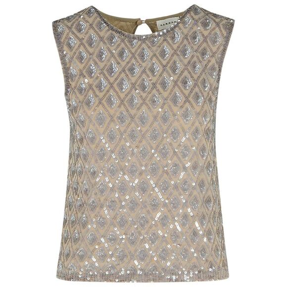 P.A.R.O.S.H. Beige Polyamide Blend Blouse Women